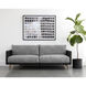 Ashi Nash Zebra / Coal Black Sofa